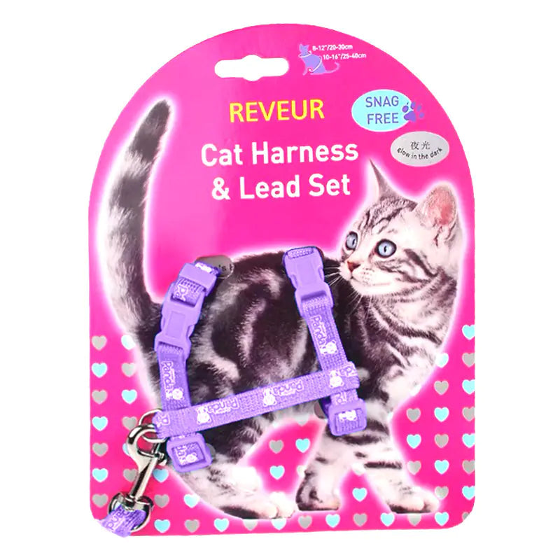 NightGlow Cat Safety Harness