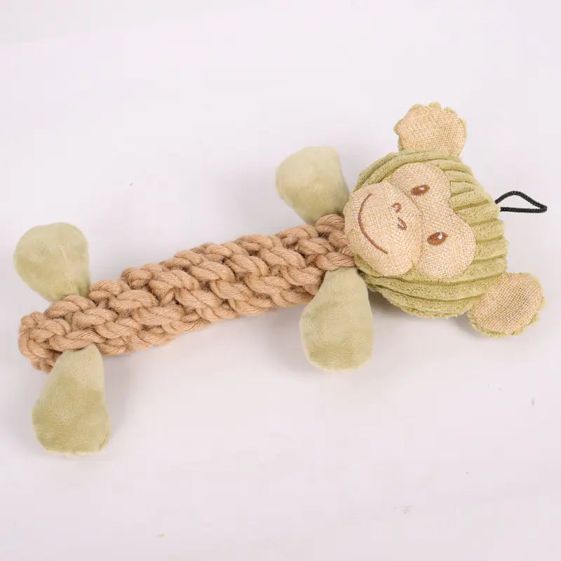 Tough Knot Chew Toy for Pets - Cotton Design