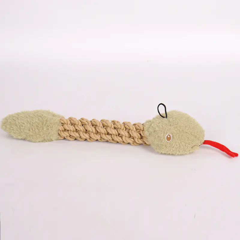 Tough Knot Chew Toy for Pets - Cotton Design