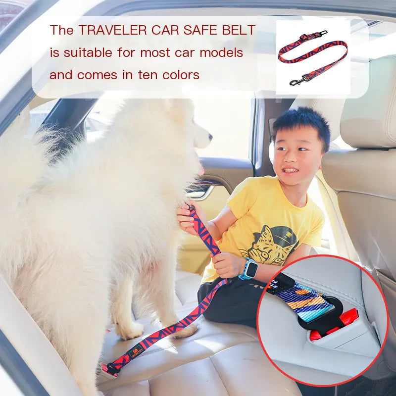 SecurePup Adjustable Car Seat Belt