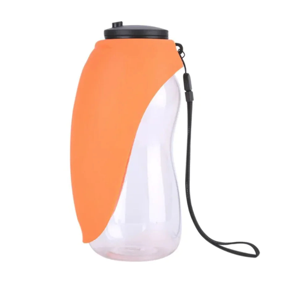Portable Pet Water Bottle with Bowl