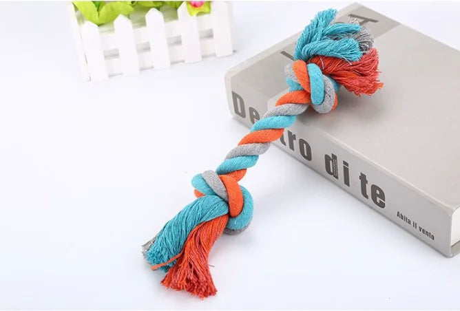 Large Cotton Knot Rope Dog Toy for Training (28cm)