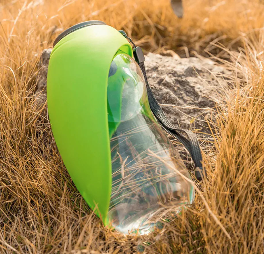 Portable Pet Water Bottle with Bowl