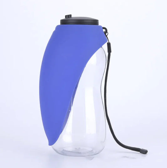 Portable Pet Water Bottle with Bowl
