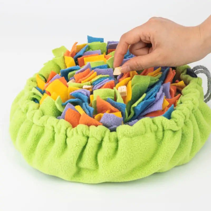 Pet Snuffle Mat for Dogs and Cats - Interactive Feeding Game